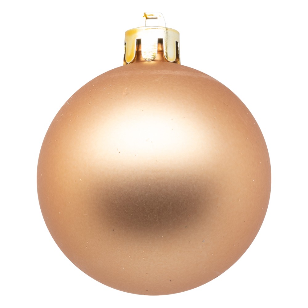 atmosphera-christmas-baubles-set-of-9-pcs-beige-mix-plastic-balls-6-cm
