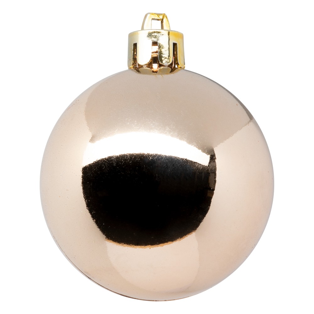 atmosphera-christmas-baubles-set-of-9-pcs-beige-mix-plastic-balls-6-cm