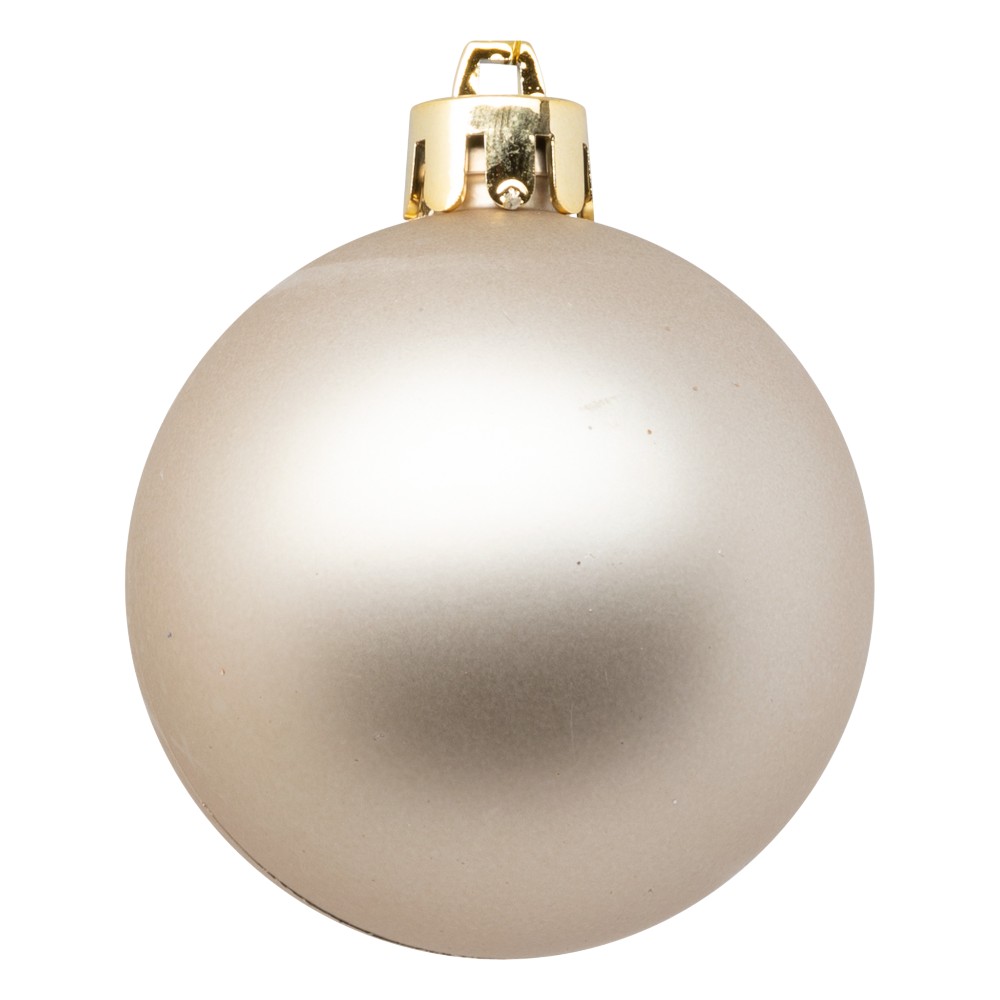 atmosphera-christmas-baubles-set-of-9-pcs-beige-mix-plastic-balls-6-cm