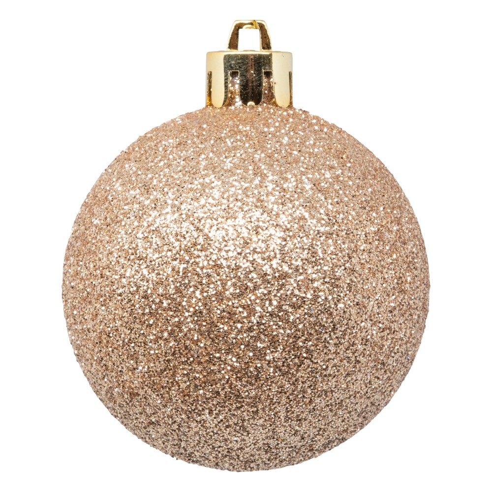 atmosphera-christmas-baubles-set-of-8-pcs-rose-gold-mix-plastic-balls-7-cm