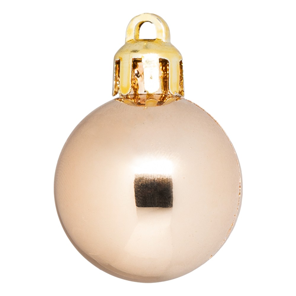 atmosphera-christmas-baubles-set-of-18-pcs-rose-gold-mix-plastic-balls-3-cm