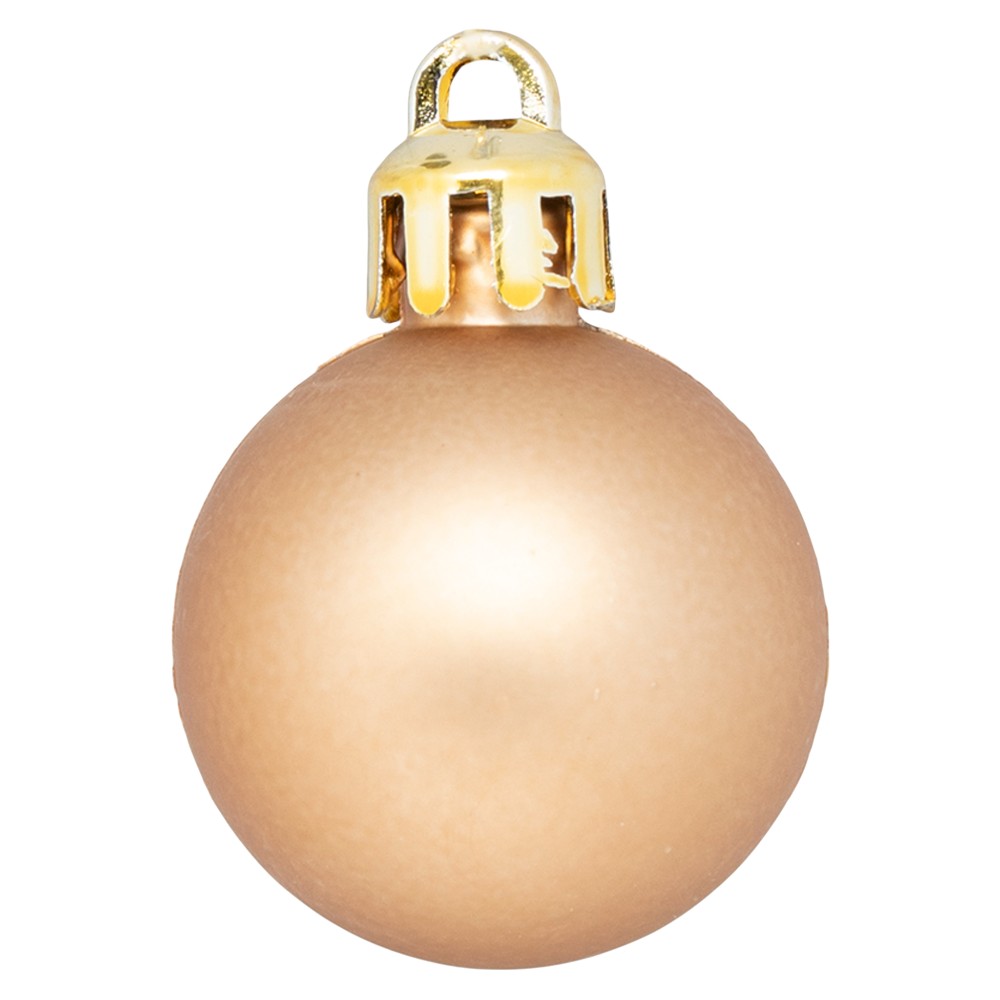 atmosphera-christmas-baubles-set-of-18-pcs-rose-gold-mix-plastic-balls-3-cm