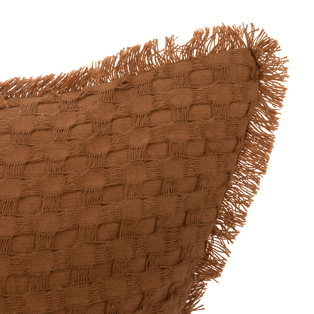 atmosphera-widdy-waffle-rectangular-cushion-terracotta-orange-50cm-x-30cm