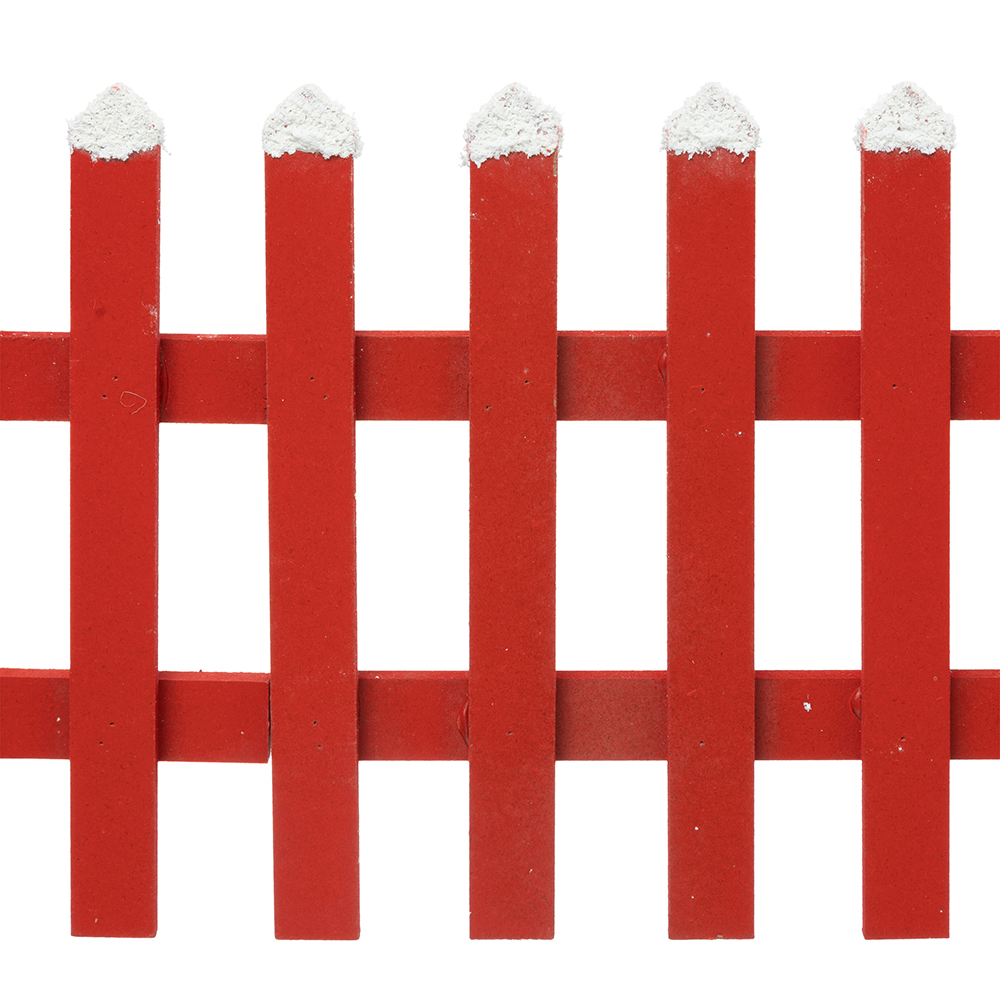 atmosphera-christmas-wooden-gate-red-90cm-x-20cm