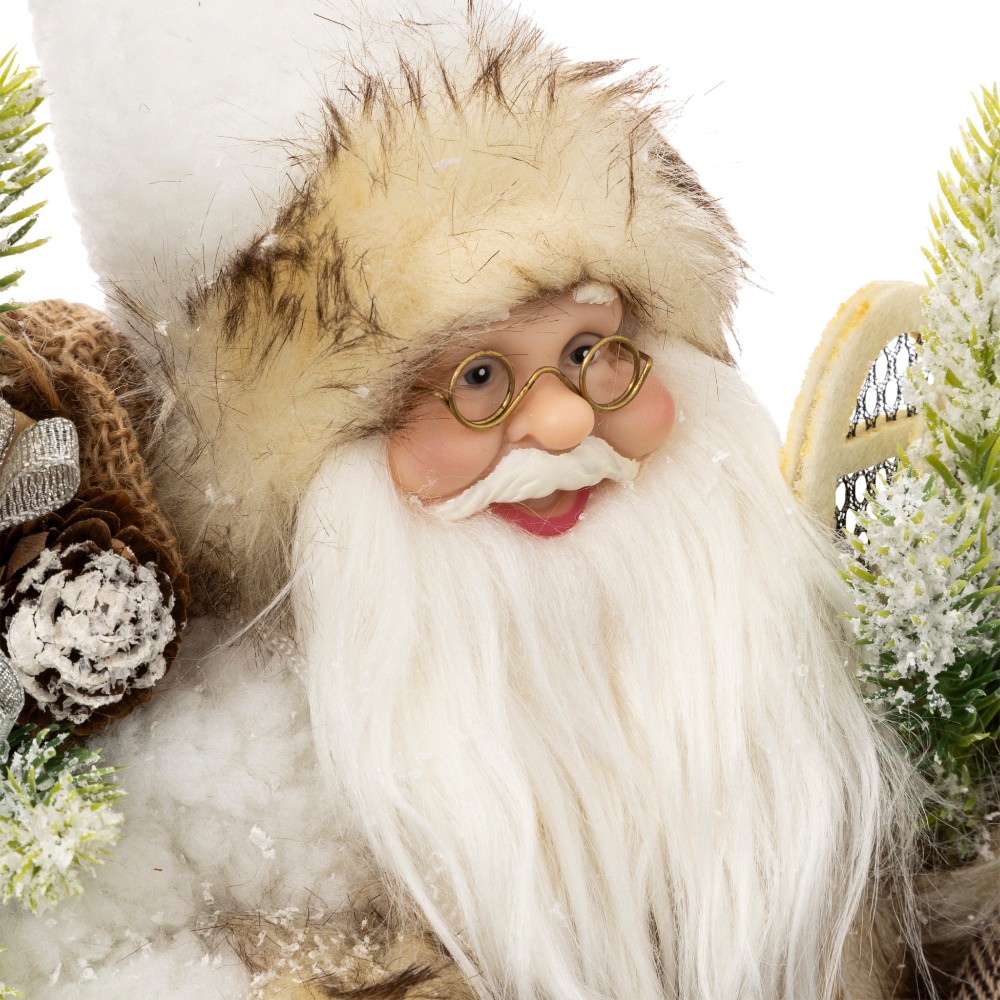 atmosphera-christmas-santa-claus-resinceramic-brown-30-cm