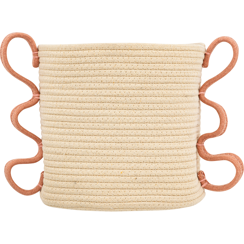 atmosphera-wavy-bliss-polycotton-storage-baskets-set-of-2-pieces
