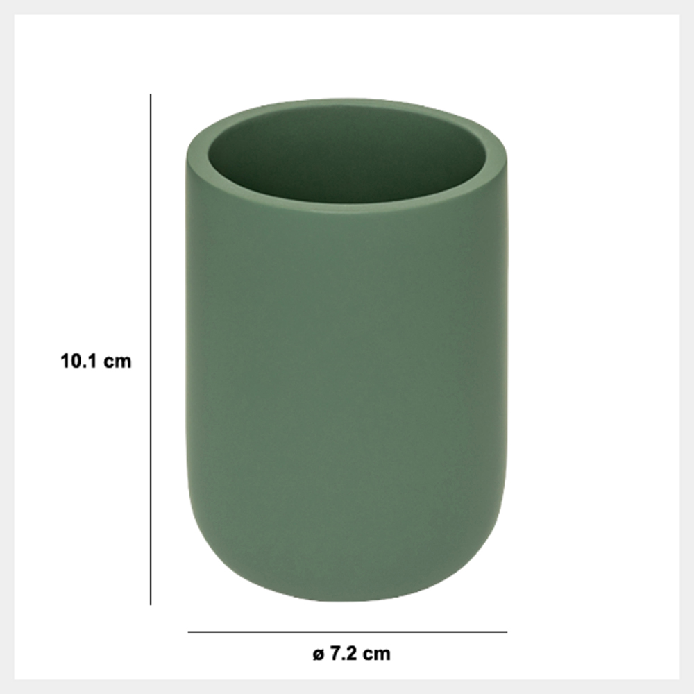 5five-ficus-bathroom-toothbrush-tumbler-green