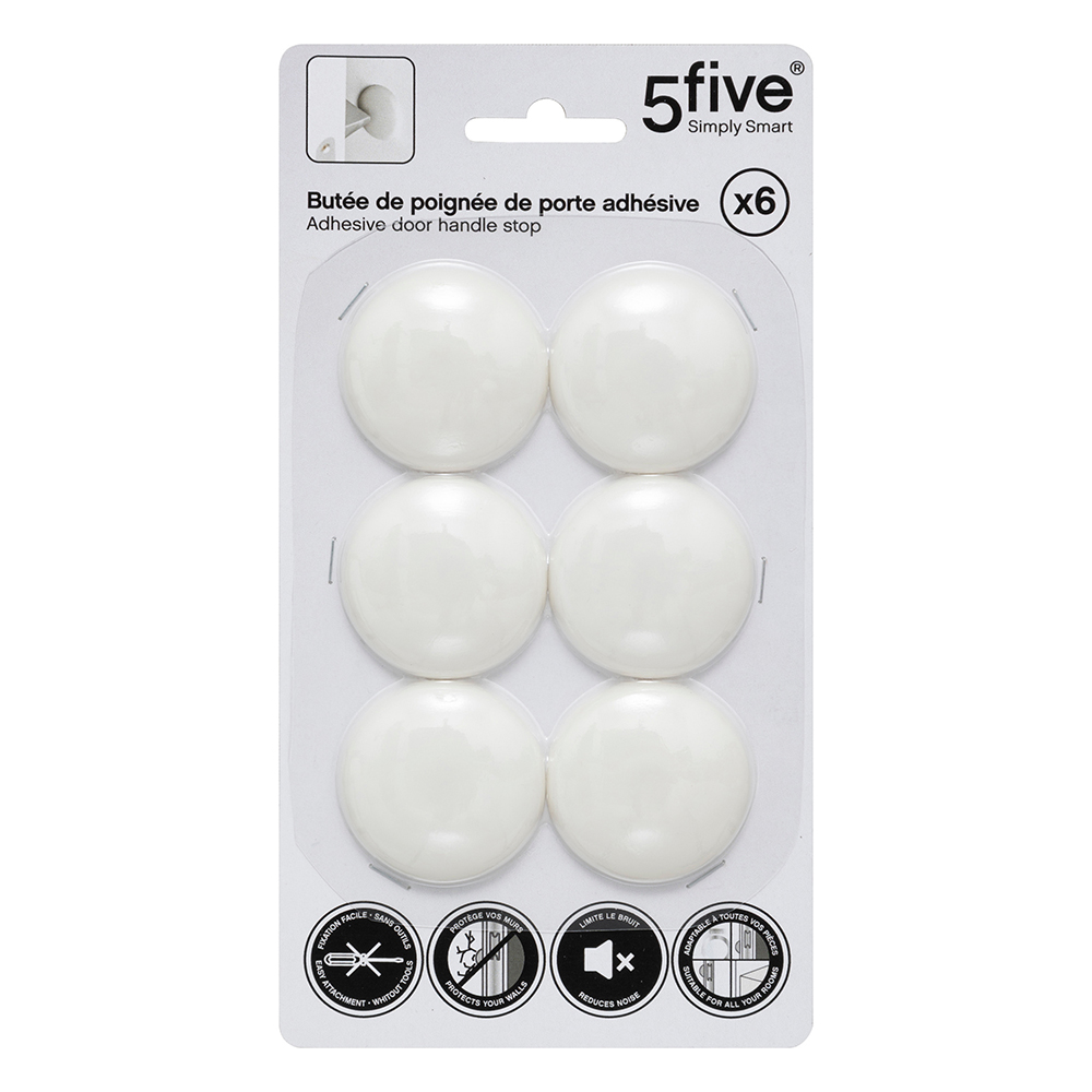 5five-wall-protection-handle-stopper-white-set-of-6-pieces