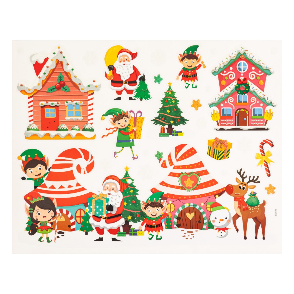atmosphera-christmas-window-stickers-elf-4-assorted-designs