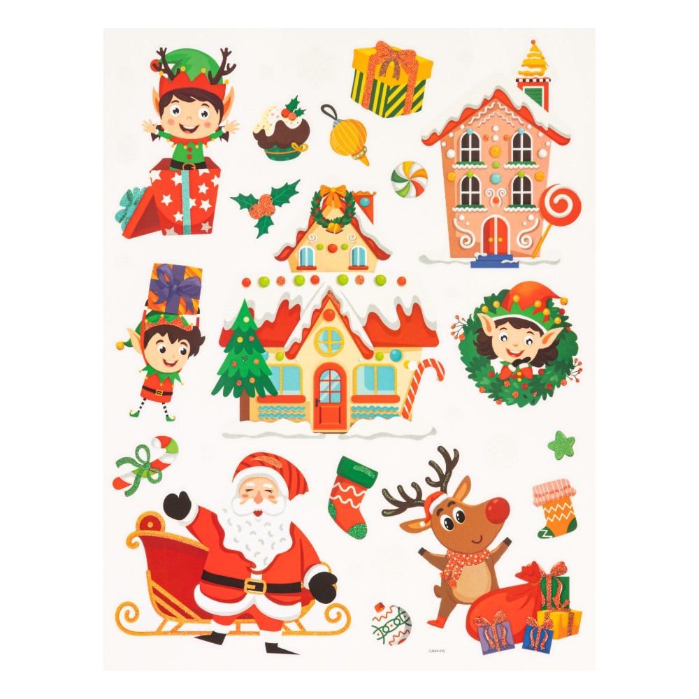atmosphera-christmas-window-stickers-elf-4-assorted-designs