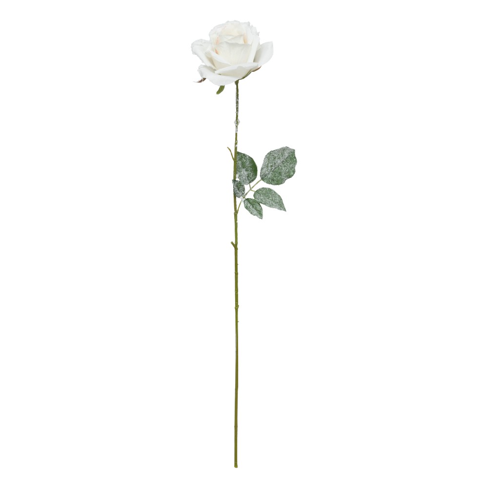 atmosphera-frosted-rose-white-62cm