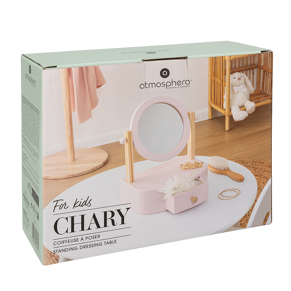 atmosphera-kids-chary-dressing-table-set-pink-22cm-x-16cm