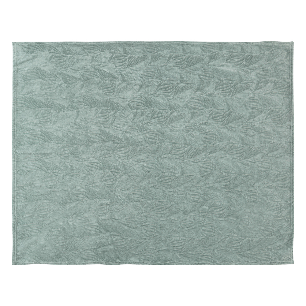 atmosphera-ryo-embossed-leaf-design-flannel-blanket-frost-blue-125cm-x-150cm
