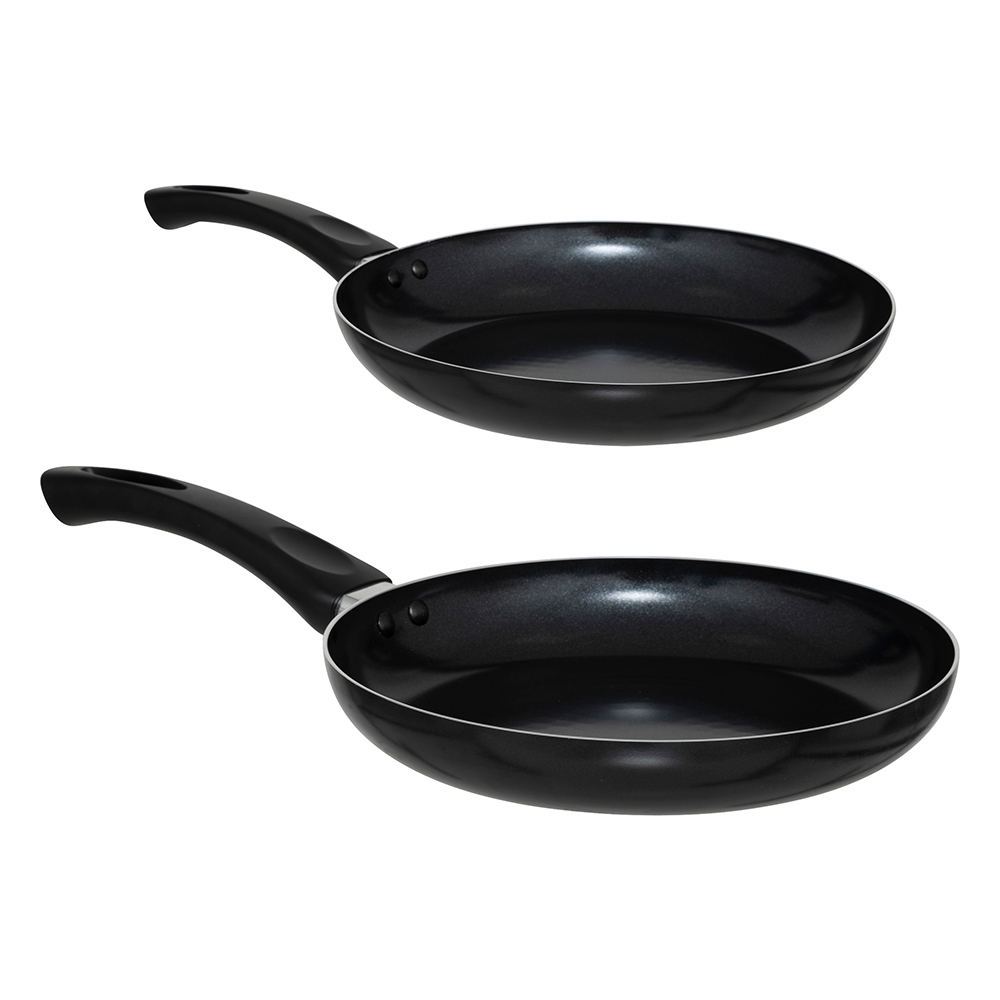 5five-aluminum-pans-set-of-2-pieces-black-24-28-cm