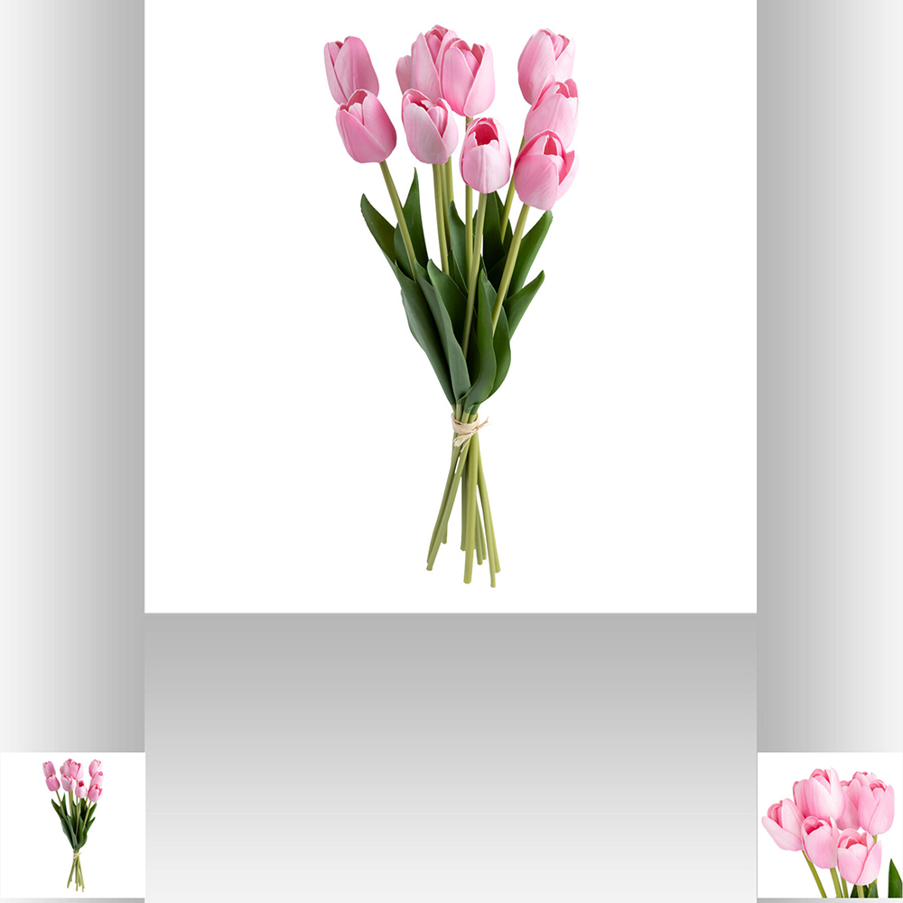 atmosphera-tulip-bouquet-10-pieces-pink-48cm