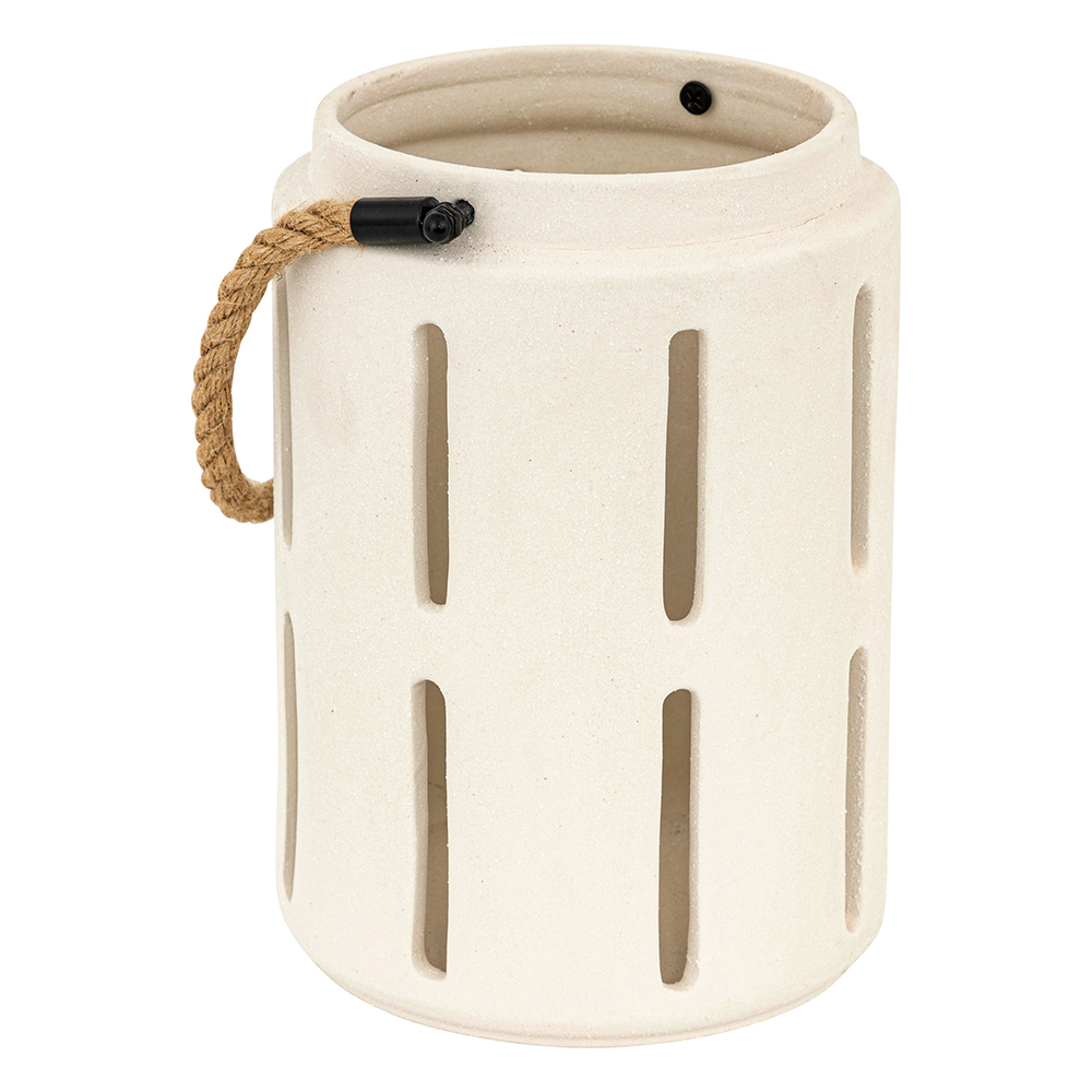 atmosphera-nuna-ceramic-lantern-white-22cm