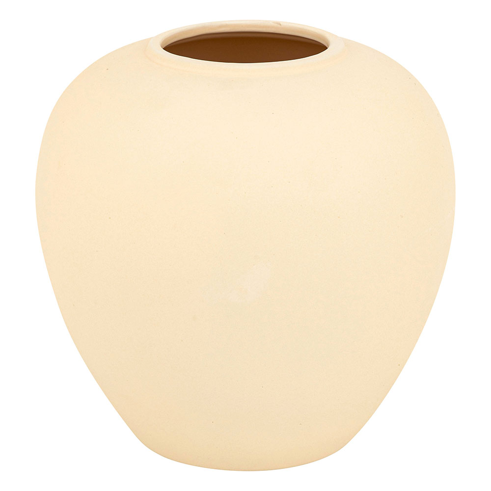 atmosphera-rily-ball-ceramic-vase-beige-22cm