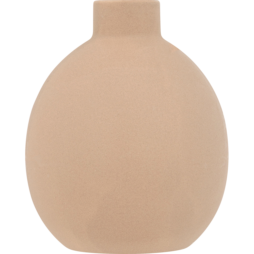 atmosphera-rily-ceramic-vase-nude-18cm