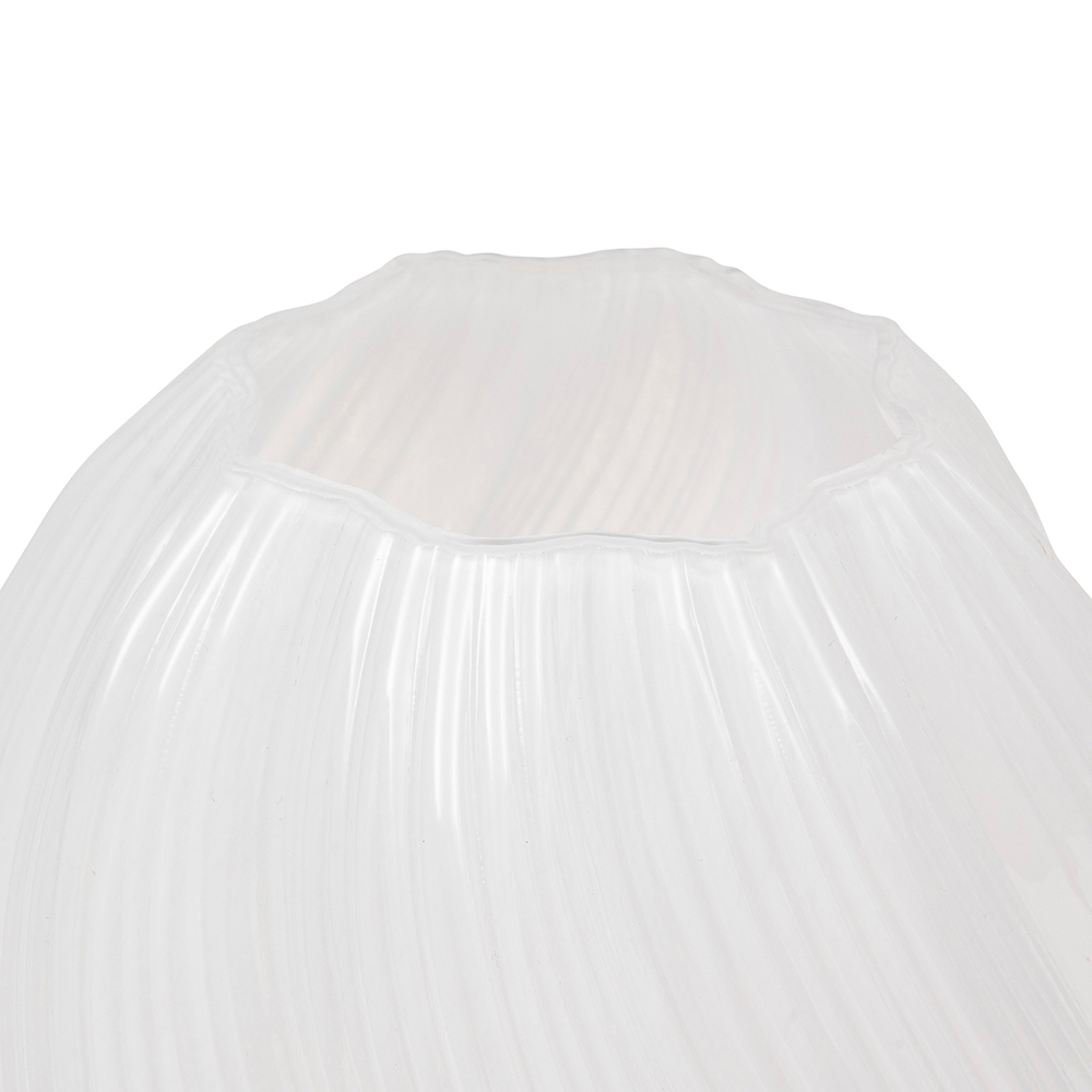 atmosphera-valma-glass-vase-white-21cm