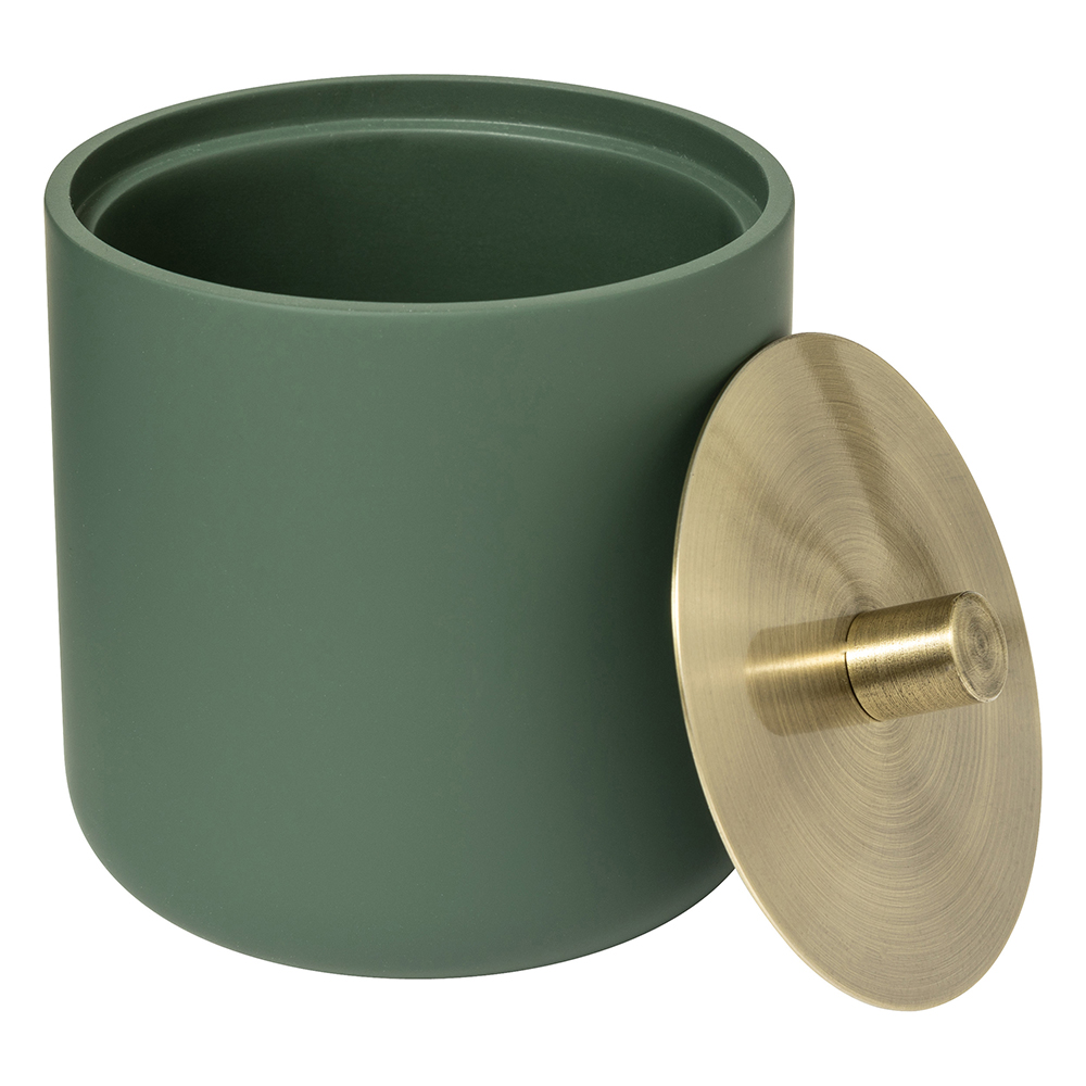 5five-ficus-bathroom-cotton-storage-jar-green