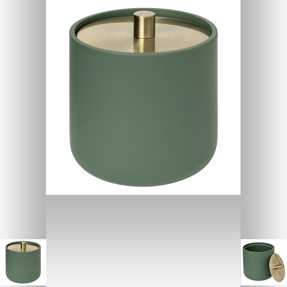 5five-ficus-bathroom-cotton-storage-jar-green