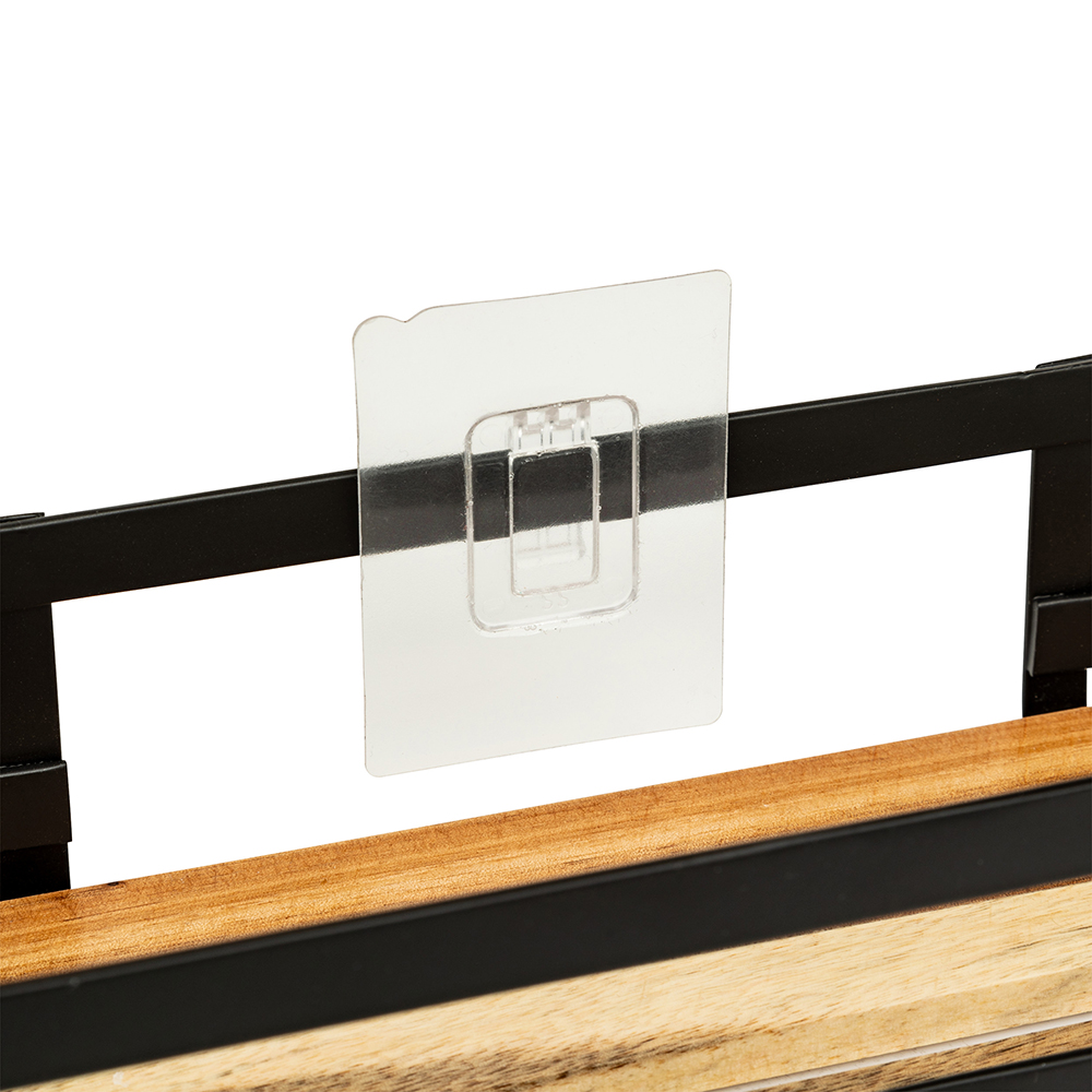 5five-servitor-2-shelves-shower-caddy-black-acacia-wood-30cm