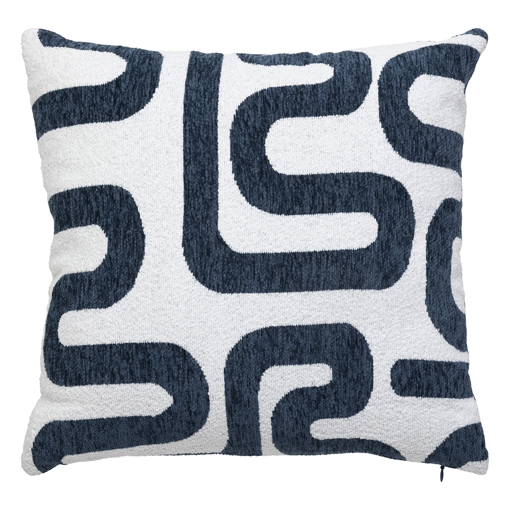 atmosphera-safina-jacquard-chenille-cushion-aegean-blue-40cm-x-40cm