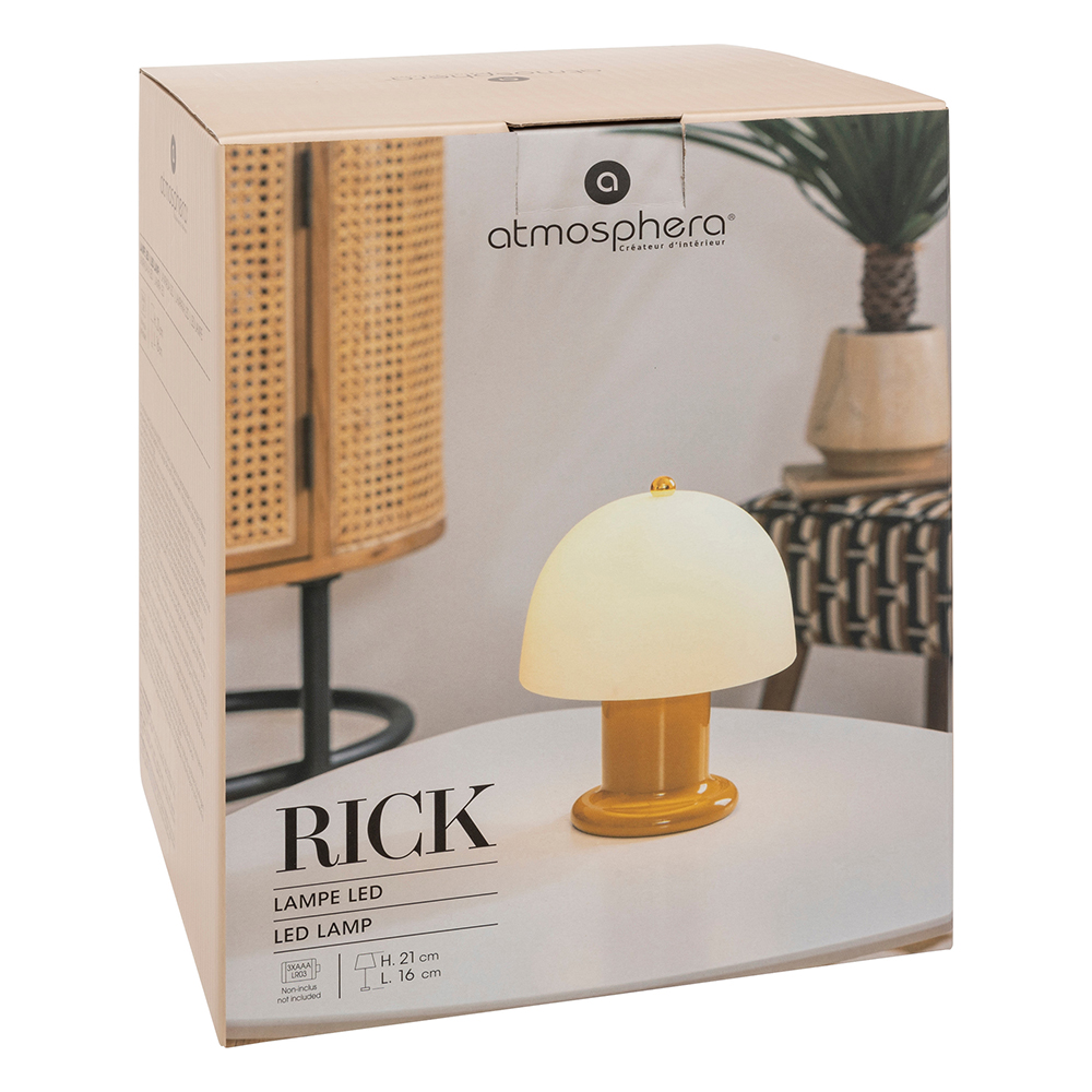 atmosphera-rick-led-battery-operated-table-lamp-yellow-21cm