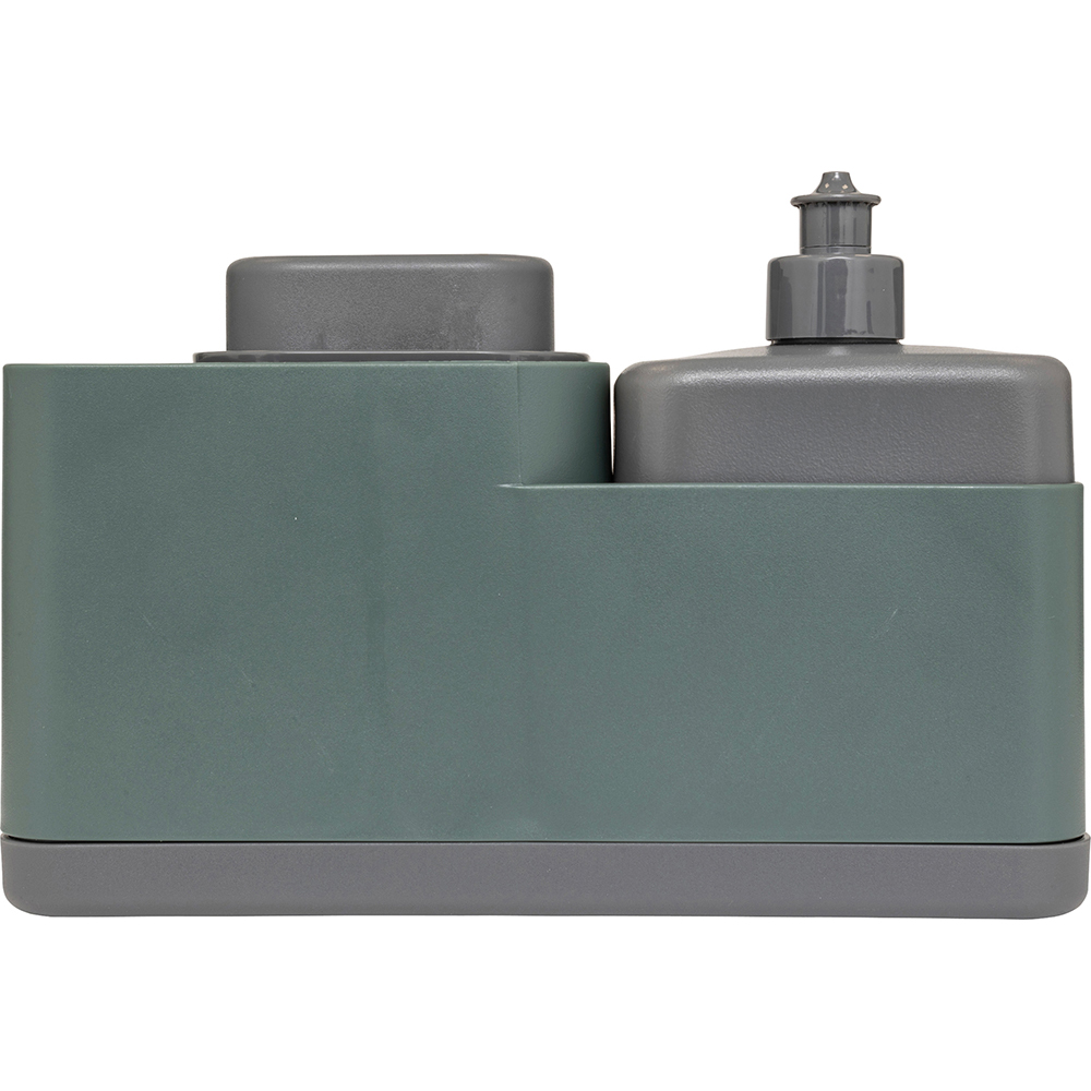 5five-neo-2-kitchen-caddy-with-soap-dispenser-organizer-green