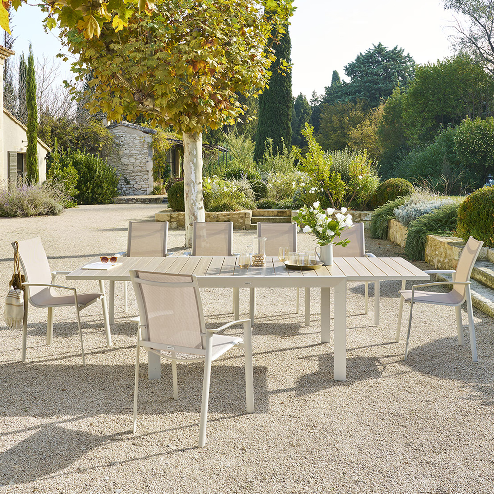 hesperide-evasion-extendable-outdoor-table-linen-clay