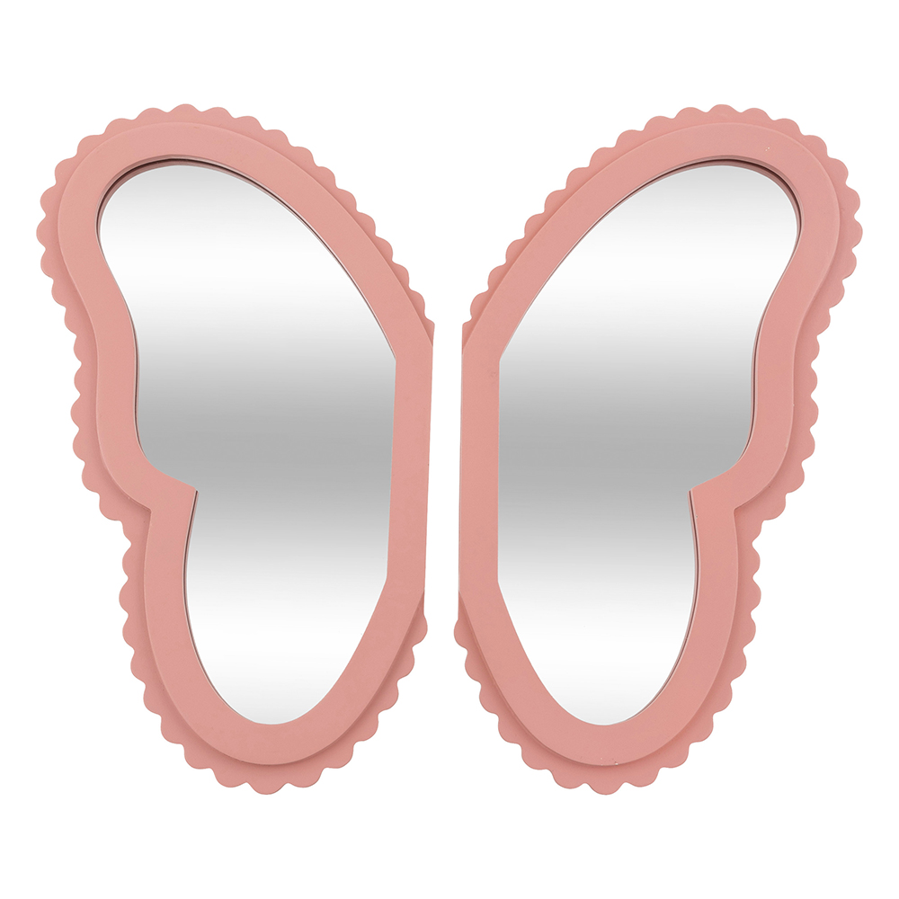 atmosphera-kids-anna-butterfly-mirror-set-of-2-pieces-pink-37cm-x-19cm