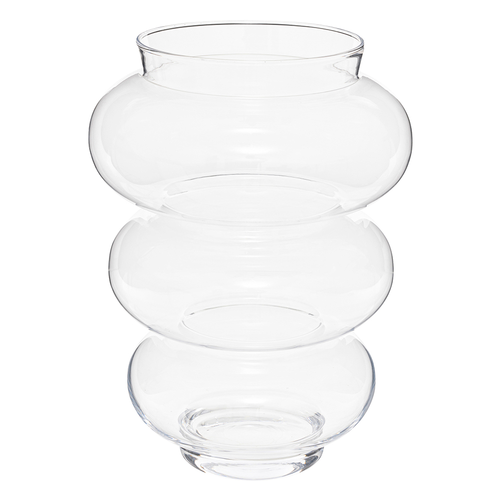 atmosphera-matali-double-glass-vase-amber-orange-36cm