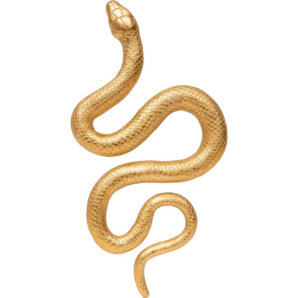 atmosphera-wild-snake-figurine-gold-35cm