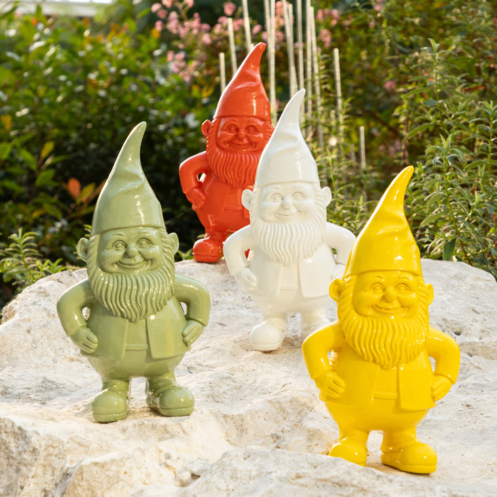 atmosphera-anao-garden-gnome-resin-4-assorted-colors-29-5cm-x-16cm-