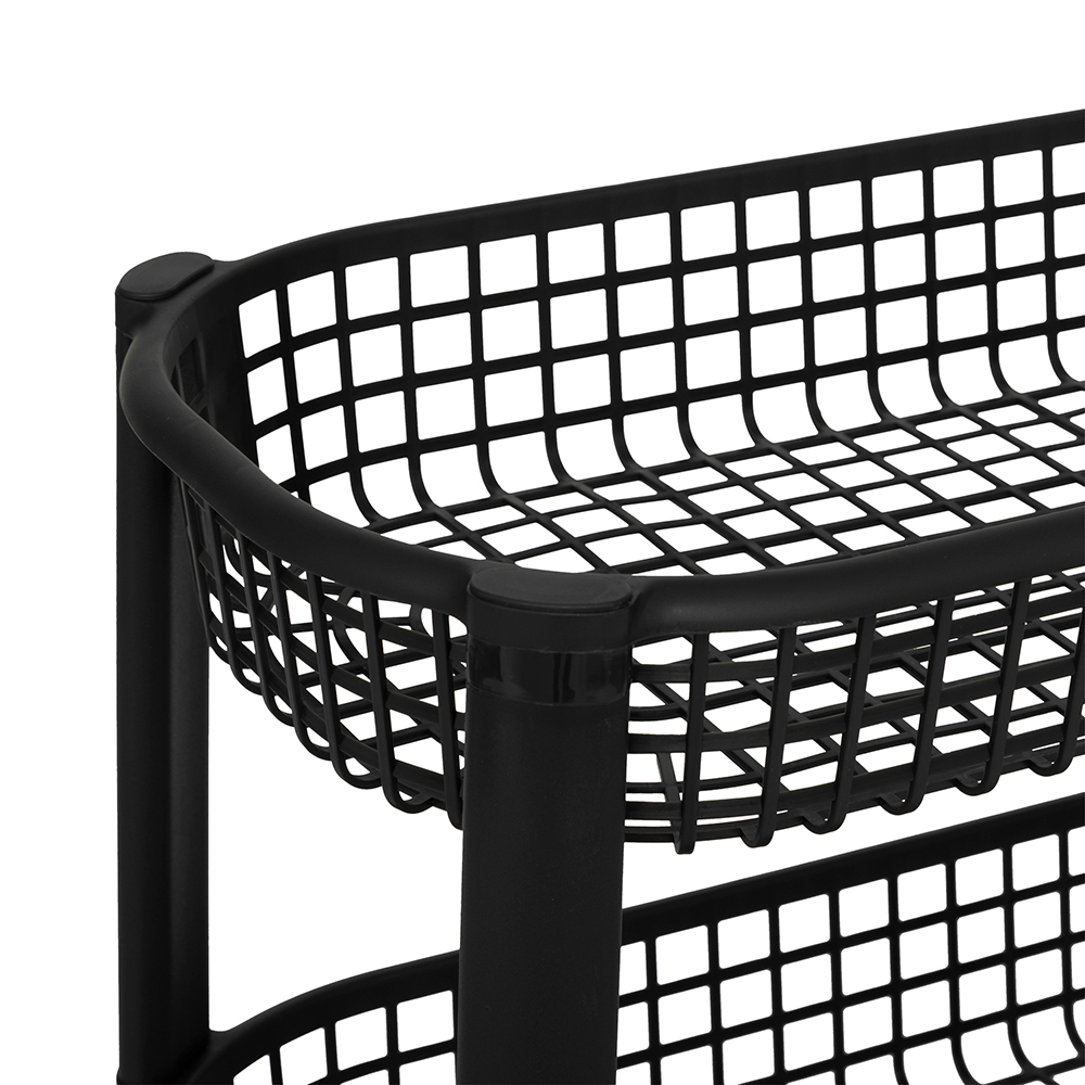 5five-plastic-4-tier-basket-trolley-black