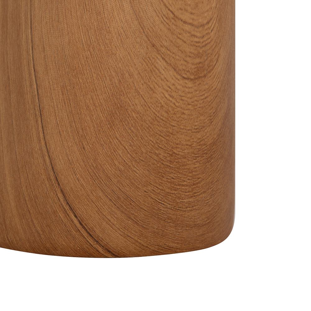 atmosphera-sao-wooden-effect-ceramic-vase-20cm