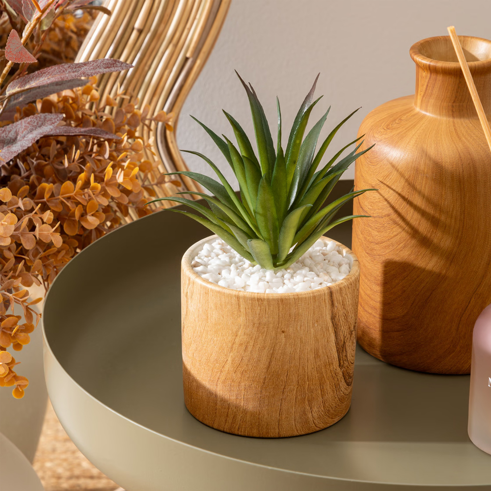 atmosphera-sao-artificial-plant-wood-ceramic-pot-9-2cm-x-17cm