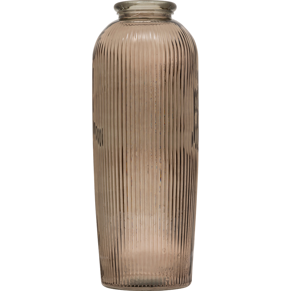 atmosphera-luz-recycled-glass-vase-brown-72cm