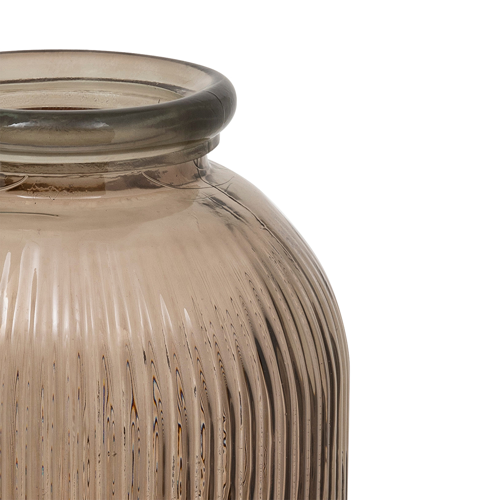 atmosphera-luz-recycled-glass-vase-brown-72cm