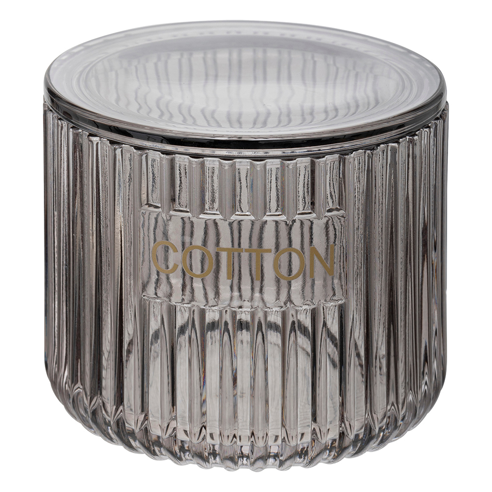5five-glass-cotton-jar-10-8cm-grey