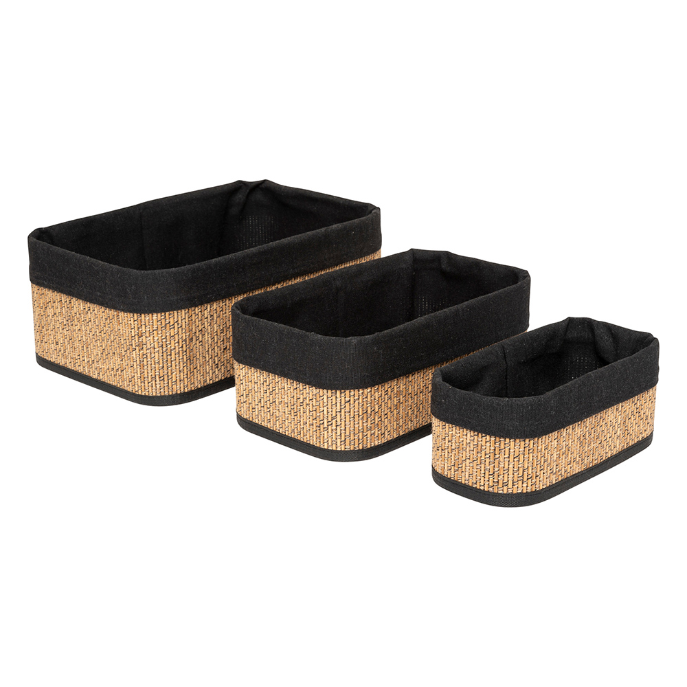 5five-bamboo-fabric-rectangular-basket-set-of-3-pieces-black