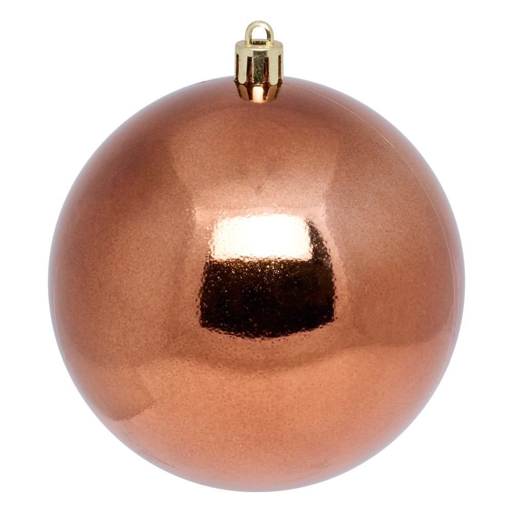 atmosphera-christmas-baubles-set-of-4-pcs-brown-mix-plastic-balls-10-cm