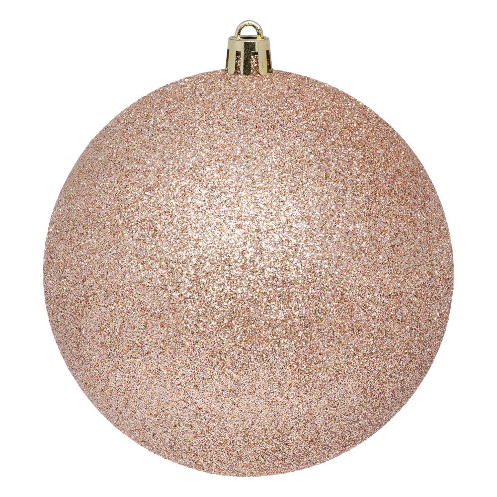 atmosphera-christmas-baubles-set-of-4-pcs-rose-gold-mix-plastic-balls-10-cm