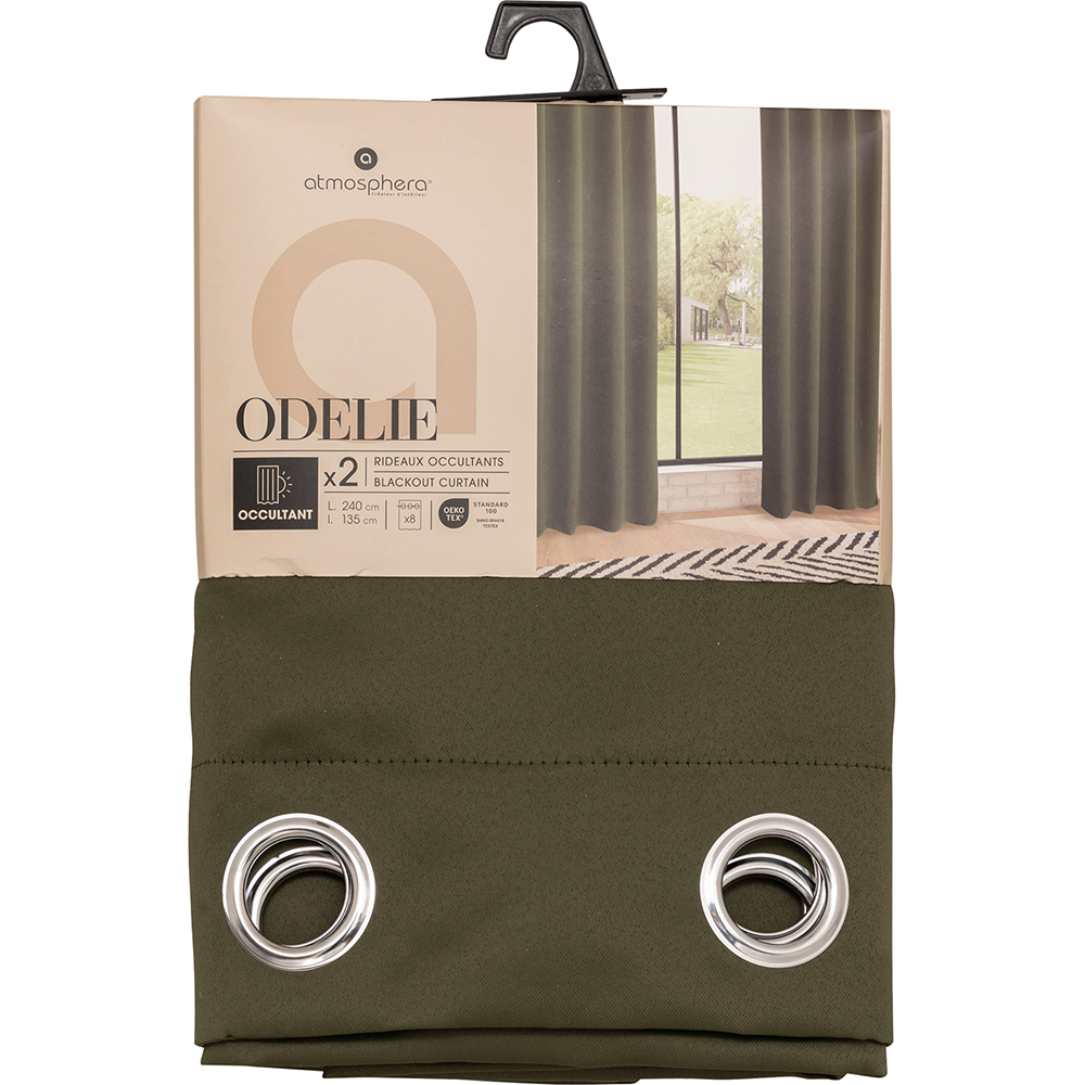 atmosphera-odelie-blackout-eyelet-curtain-khaki-green-135cm-x-240cm