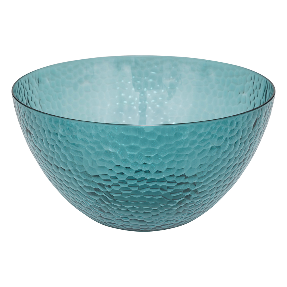 5five-estiva-plastic-salad-bowl-petrol-blue-25-5cm