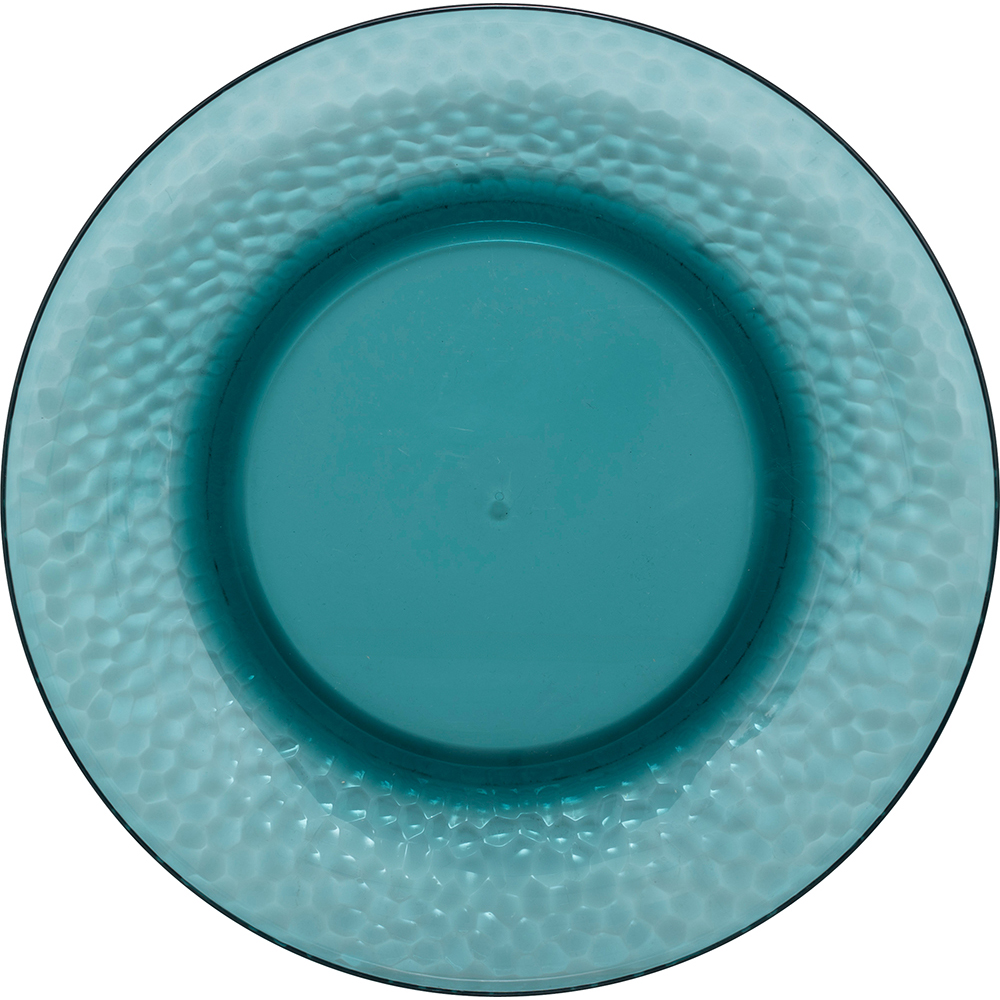 5five-estiva-plastic-dinner-plate-petrol-blue-27cm