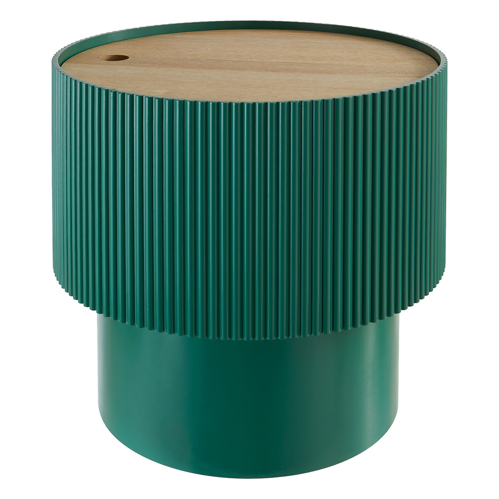 atmosphera-enola-coffee-table-green-38-5cm-x-35cm