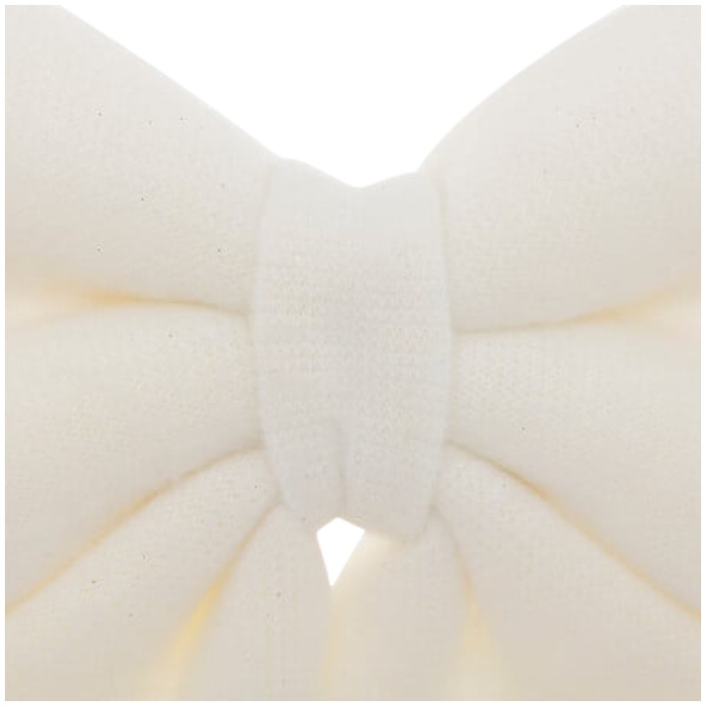 the-essentials-wool-effect-christmas-decoration-bow-white-40-×-43-cm