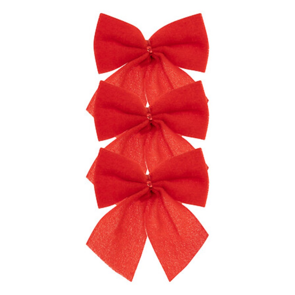 set-of-3-velvet-decoration-bows-9-x-10-cm-red