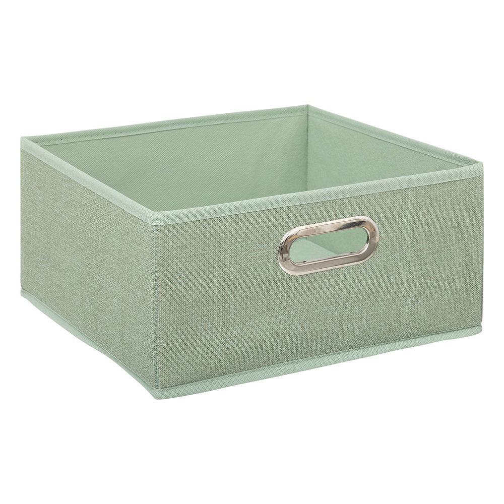 5five-fabric-storage-box-sage-green-31cm-x-15cm
